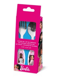 Barbie Stylish fém evőeszköz készlet - 2 darabos