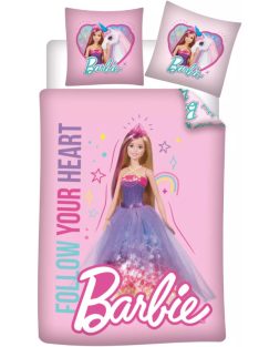   Barbie Follow Your Heart ágyneműhuzat 100×135 cm, 40×60 cm Nr1