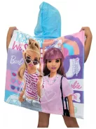 Barbie Together strandtörölköző poncsó 60x120 cm (Fast Dry) Nr1