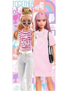   Barbie Together fürdőlepedő, strandtörölköző 70x140 cm