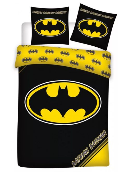 Batman Logo ágyneműhuzat 140×200 cm, 70x90 cm Nr2