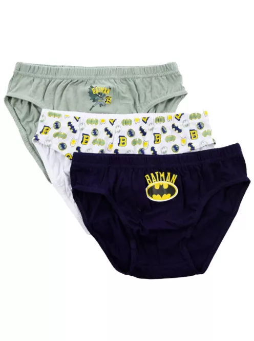 Batman gyerek fehérnemű, alsó 3 darab/csomag 4 év, 5 év, 6 év, 7 év, 8 év, 9 év, 10 év Nr1