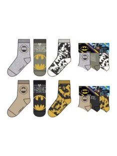 Batman gyerek zokni 3 pár/csomag 23-34