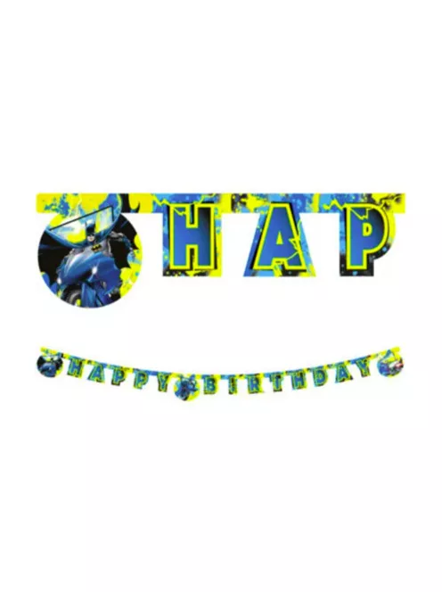 Batman Happy Birthday felirat FSC 2 méter Nr1