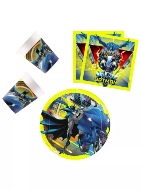Batman Rogue Rage party szett 36 DARABOS, 23 cm-es tányérral Nr2
