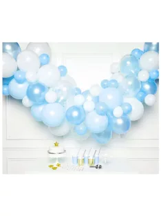 Színes Blue léggömb, lufi girland 70 db-os szett Nr1