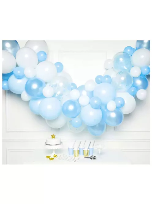 Színes Blue léggömb, lufi girland 70 db-os szett Nr1