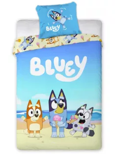 Bluey Beach Day ágyneműhuzat 140×200 cm, 70x90 cm Nr10
