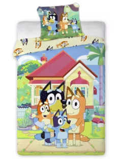 Bluey Family Home ágyneműhuzat 140×200 cm, 70x90 cm Nr7