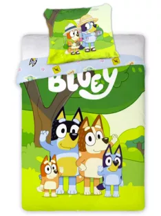   Bluey Family Snuggle ágyneműhuzat 140×200 cm, 70x90 cm Nr8