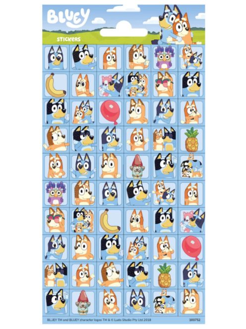 Bluey Bingo mini matrica szett