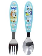 Bluey Yummy fém evőeszköz készlet - 2 darabos