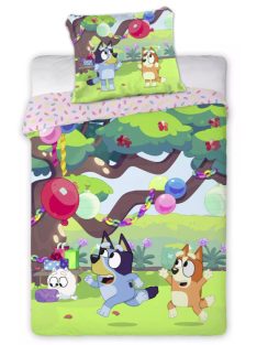   Bluey Garden Party gyerek ágyneműhuzat 100×135 cm, 40×60 cm Nr1