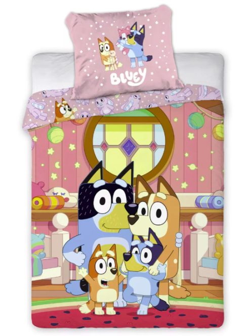 Bluey At Home gyerek ágyneműhuzat 100×135 cm, 40×60 cm Nr8