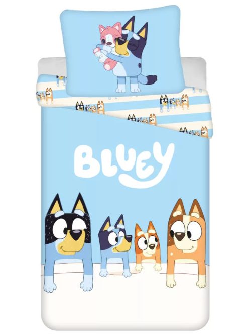 Bluey Family gyerek ágyneműhuzat 140×200 cm, 70x90 cm Nr1