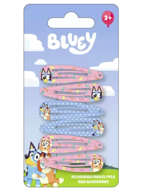 Bluey hajcsat szett 6 db-os Nr2