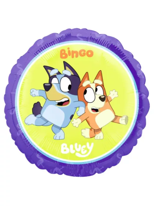 Bluey Joke fólia lufi, léggömb 43 cm Nr7