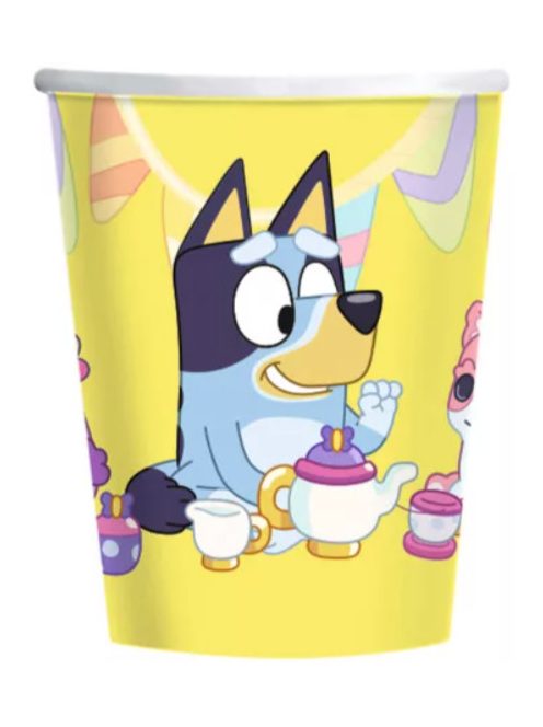 Bluey Joke papír pohár 8 db-os 227 ml