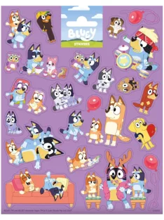 Bluey Play matrica szett