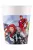 Bosszúállók papírpohár, party pohár 8 DARABOS, 200 ml FSC Nr1