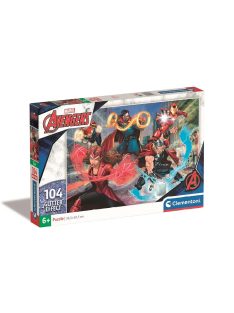   Bosszúállók Superpowers 104 db-os Glitter puzzle Clementoni