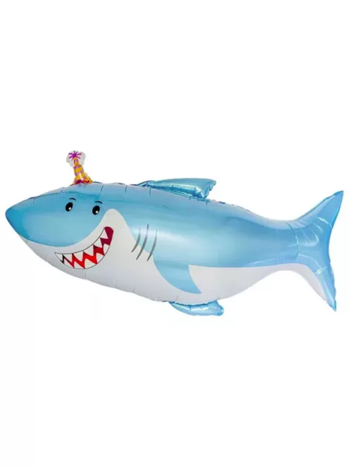 Cápa fólia léggömb, lufi 57 cm