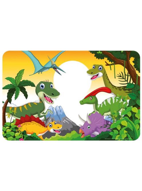 Dinoszaurusz World tányéralátét 43x28 cm