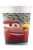 Disney Cars 3, Verdák papír pohár 8 DARABOS 200 ml FSC Nr1