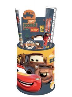 Disney Verdák Road írószer szett 7 darabos Nr1