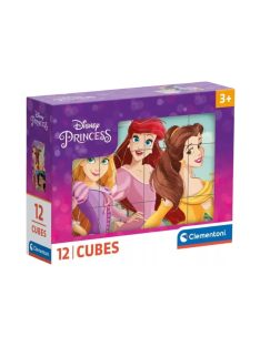 Disney Hercegnők 12 db-os mesekocka - Clementoni