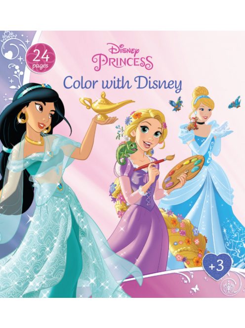 Disney Hercegnők színezőfüzet - Kiddo foglalkoztató füzet Nr2