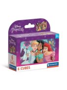 Disney Hercegnők 6 db-os mesekocka - Clementoni