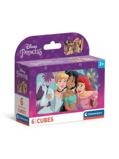 Disney Hercegnők 6 db-os mesekocka - Clementoni
