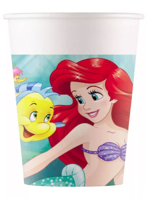 Hercegnők papírpohár, party pohár 8 DARABOS, 200 ml FSC Nr4