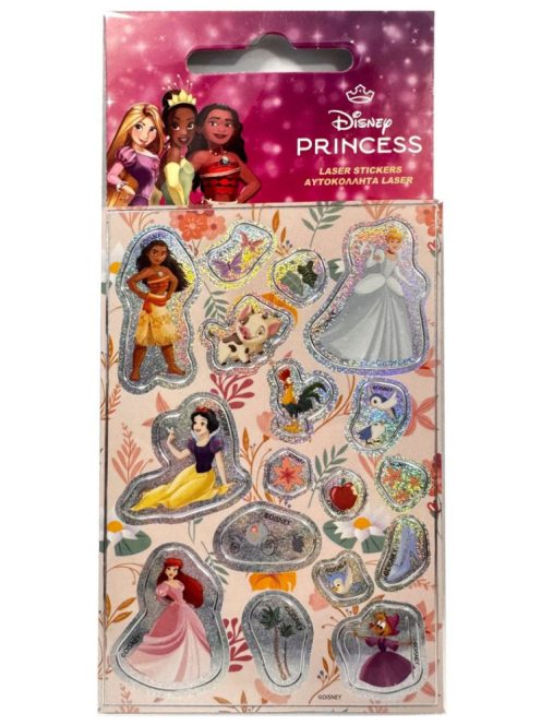 Disney Hercegnők World hologramos matrica szett Nr4