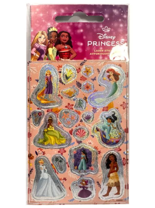 Disney Hercegnők Moments hologramos matrica szett Nr5