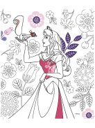 Disney Hercegnők Mandala színező - Kiddo foglalkoztató füzet Nr1