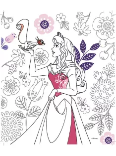   Disney Hercegnők Mandala színező - Kiddo foglalkoztató füzet Nr1