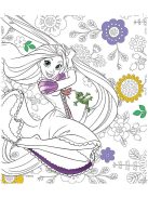 Disney Hercegnők Mandala színező - Kiddo foglalkoztató füzet Nr1