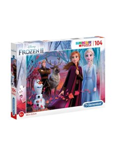 Disney Jégvarázs 104 db-os forma puzzle Clementoni