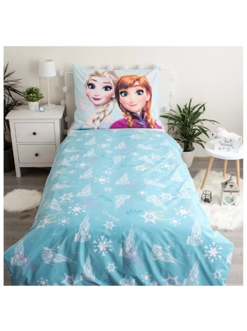 Disney Jégvarázs Light Blue ágyneműhuzat 140×200cm, 70×90 cm Nr11