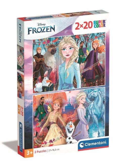 Disney Jégvarázs Echoes 2x20 db-os puzzle 2x20 db-os puzzle Clementoni