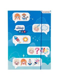 Disney Jégvarázs Emoji A/4 gumis mappa Nr1