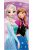 Disney Jégvarázs Pink-purple fürdőlepedő, strand törölköző 70x140 cm Nr8