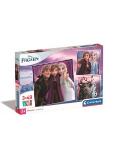 Disney Jégvarázs Leaf 3x48 db-os puzzle Clementoni