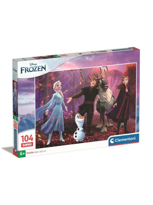 Disney Jégvarázs Singing 104 db-os puzzle Clementoni