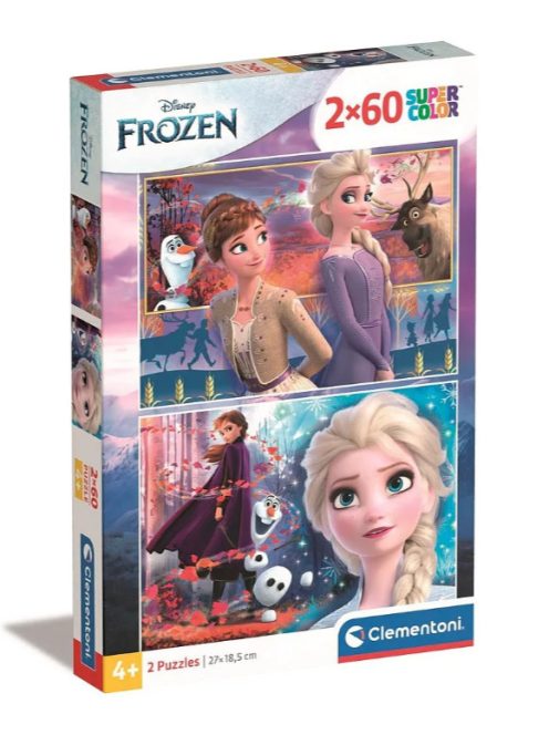 Disney Jégvarázs Wind 2x60 db-os puzzle Clementoni