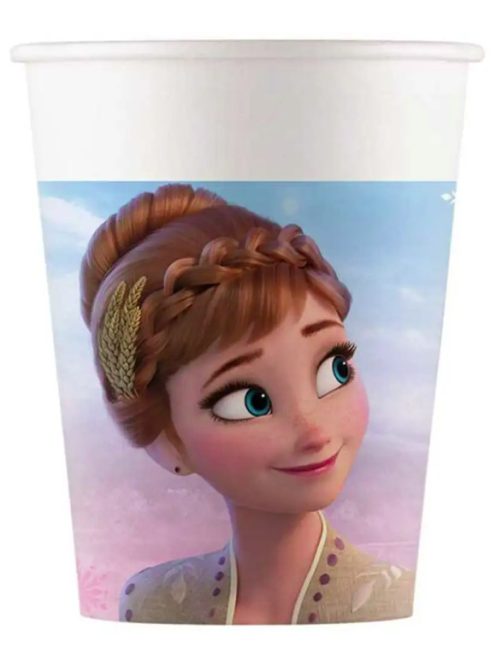Disney Frozen II Wind Spirit, Jégvarázs papír pohár 8 DARABOS 200 ml FSC Nr1