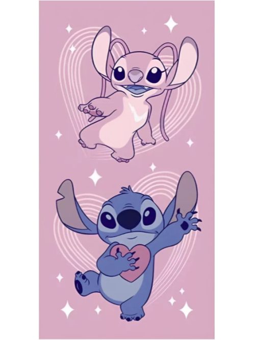 Disney Lilo és Stitch, A csillagkutya Angel fürdőlepedő, strand törölköző 70x140 cm (Fast Dry) Nr6