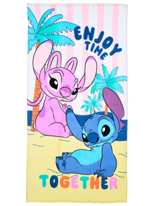 Disney Lilo és Stitch, A csillagkutya Together fürdőlepedő, strand törölköző 70x140 cm (Fast Dry) Nr12